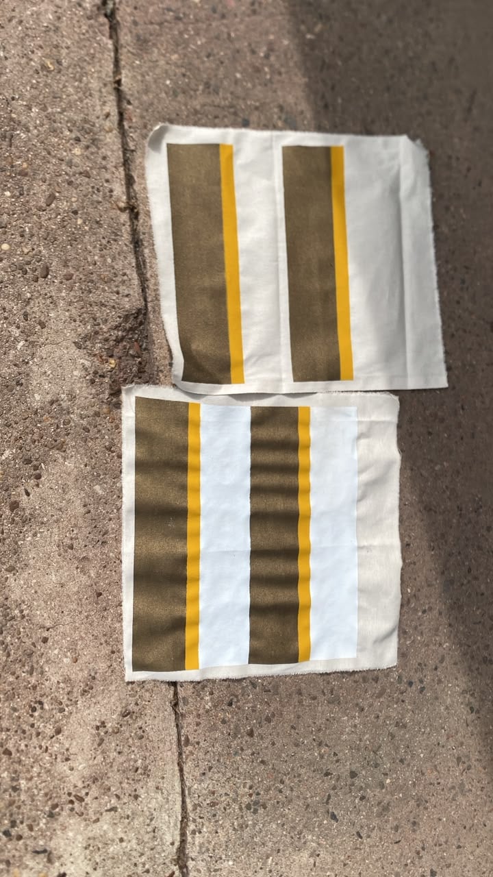Pattern Bronce y Yellow